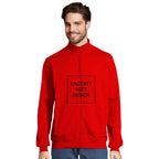 Custom Full-Zip Sweatshirt with Print | Design Your Own Personalized Zip-Up