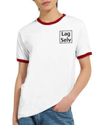 Unisex Ringer T-shirt with Embroidery - Design Your Own