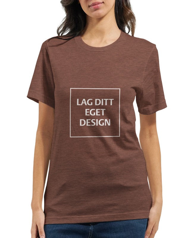 Premium Unisex Crewneck T-Shirt | Design Your Own with Custom Print