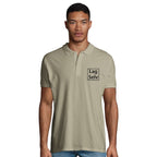Men's Organic Cotton Polo Shirt – Design Your Own with Custom Embroidery
