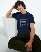 Custom Heavyweight Unisex Crewneck T-Shirt | Design Your Own Print