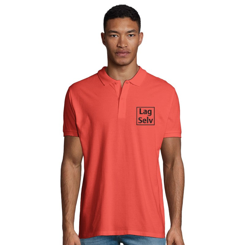 Men's Organic Cotton Polo Shirt – Design Your Own with Custom Embroidery