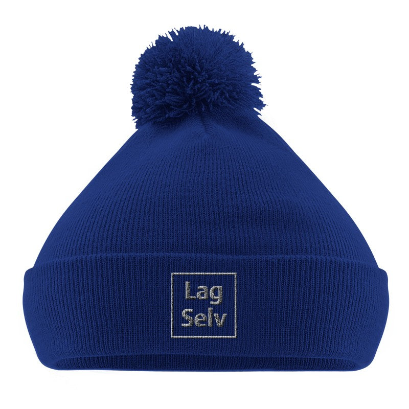 Custom Pom Pom Beanie | Design Your Own with Embroidery