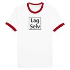 Unisex Ringer T-shirt with Embroidery - Design Your Own