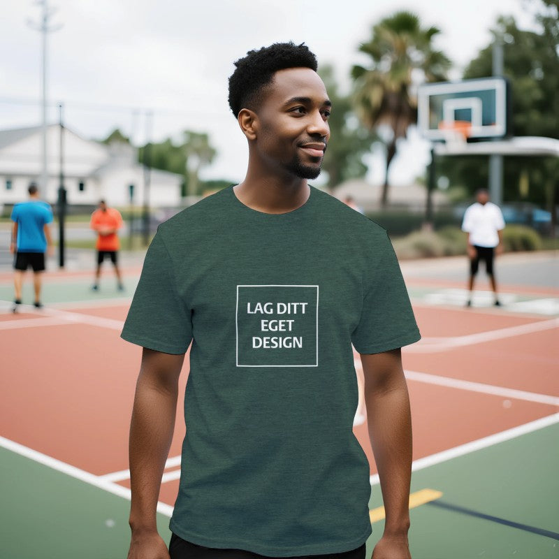 Premium Unisex Crewneck T-Shirt | Design Your Own with Custom Print