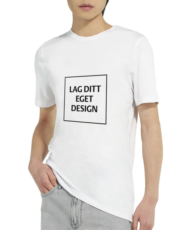 Custom Polycotton Unisex Crewneck T-Shirt – Design Your Own Unique Style