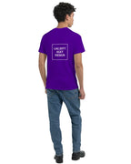 Custom Heavyweight Unisex Crewneck T-Shirt | Design Your Own Print