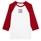 Create Your Own Unisex Raglan 3/4 Sleeve T-Shirt | With Custom Embroidery