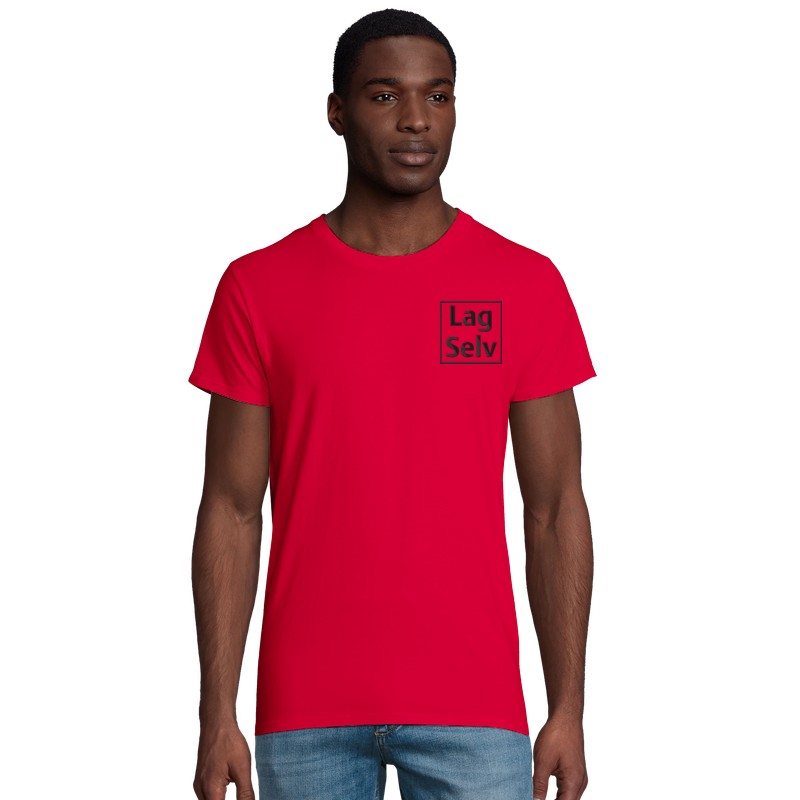 Organic Men's Fitted T-Shirt for Custom Embroidery | Design Your Own