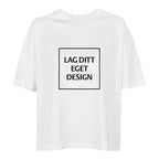 Organic Oversized Women's T-shirt | Create Your Own Custom Printed Tee