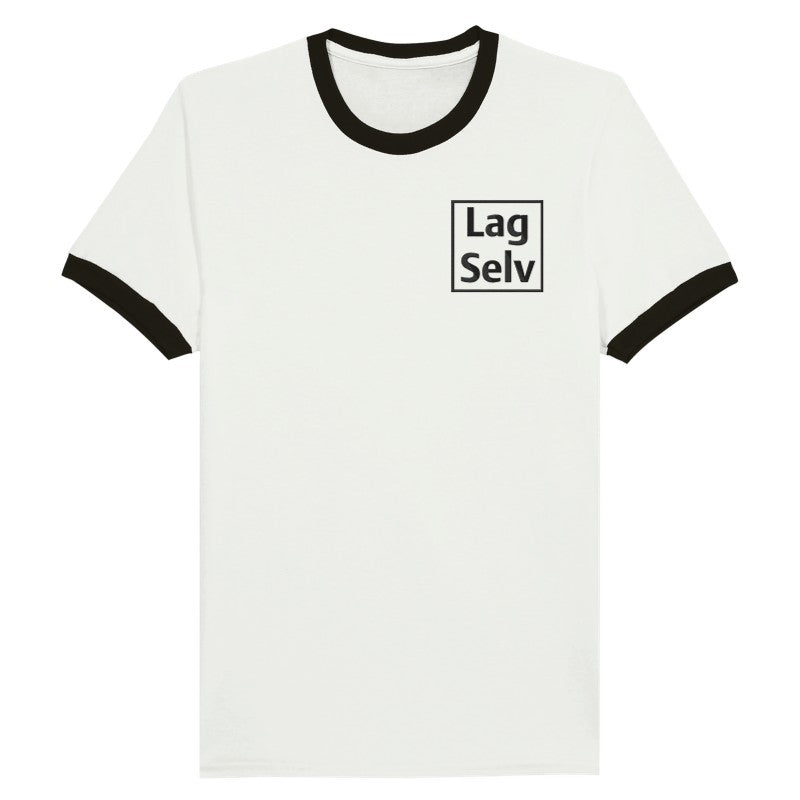 Unisex Ringer T-shirt with Embroidery - Design Your Own