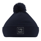 Custom Pom Pom Beanie | Design Your Own with Embroidery