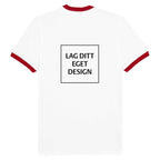 Unisex Ringer T-shirt with Custom Print