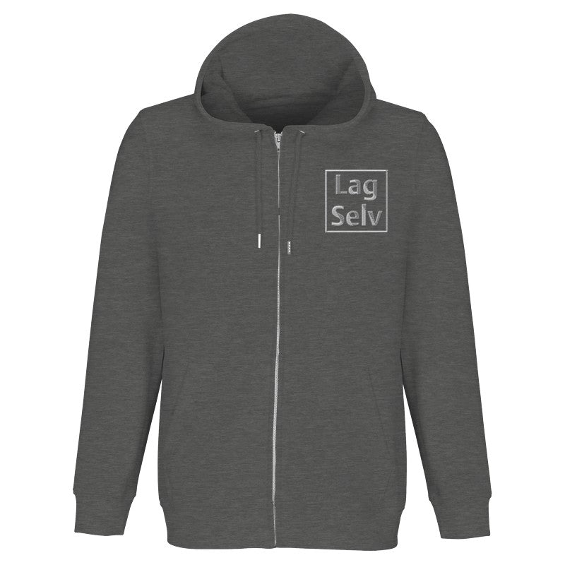 Organic Unisex Zip Hoodie | Custom Embroidery