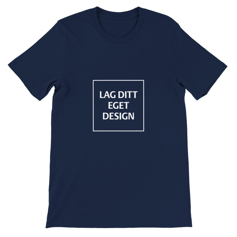 Premium Unisex Crewneck T-Shirt | Design Your Own with Custom Print