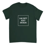 Custom Heavyweight Unisex Crewneck T-Shirt | Design Your Own Print