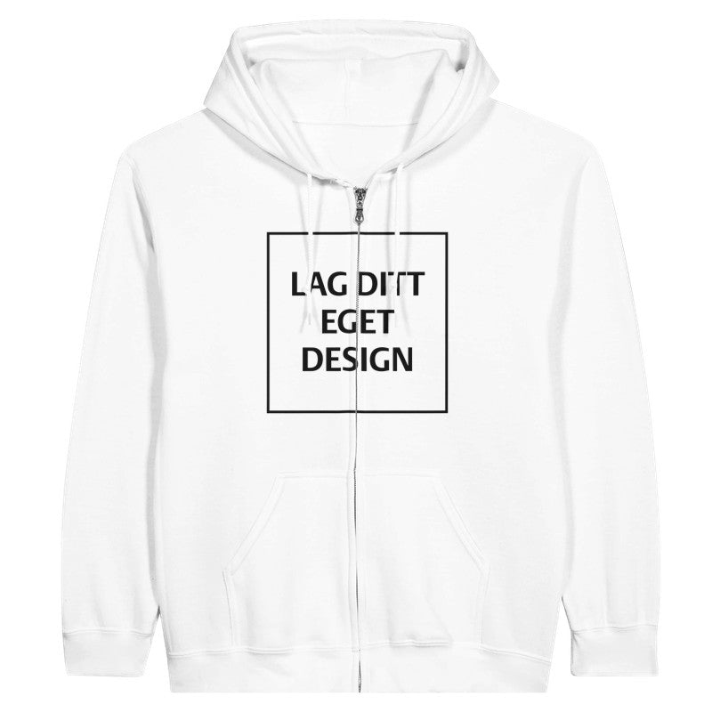 Custom Zip Hoodie | Design Your Own Personalized Hooded Jacket with Print