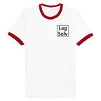 Unisex Ringer T-shirt with Embroidery - Design Your Own