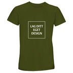 Recycled Unisex Crewneck T-shirt | Design Your Own Custom Print Tee