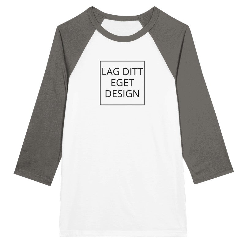 Unisex 3/4 Sleeve Raglan T-Shirt – Create Your Unique Design