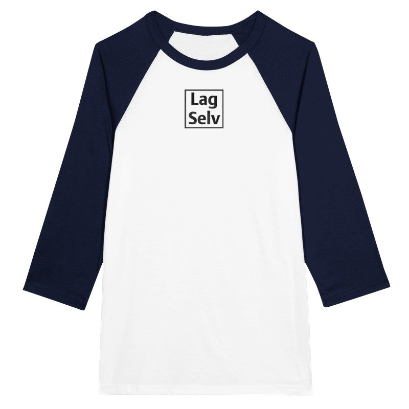 Create Your Own Unisex Raglan 3/4 Sleeve T-Shirt | With Custom Embroidery