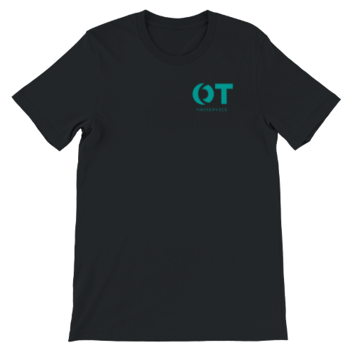 Premium Unisex Crewneck T-skjorte | Design din egen med eget trykk (Customized)