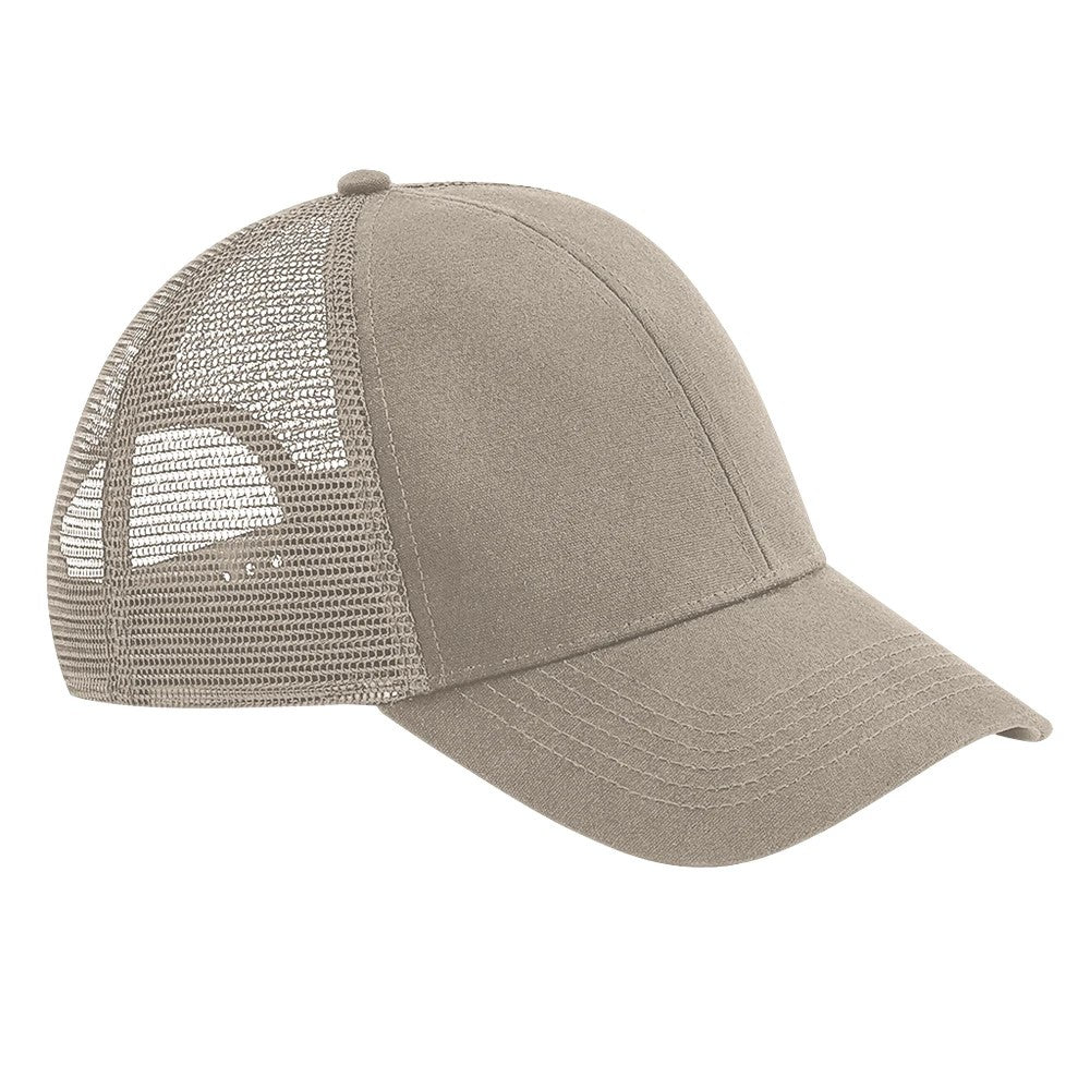 Custom Organic Cotton Trucker Hat with Embroidery | Design Your Own Cap