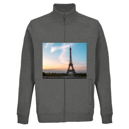 Design Din Egen Genser Med Glidelås | Personlig Trykk På Full-Zip Sweatshirt (Customized)